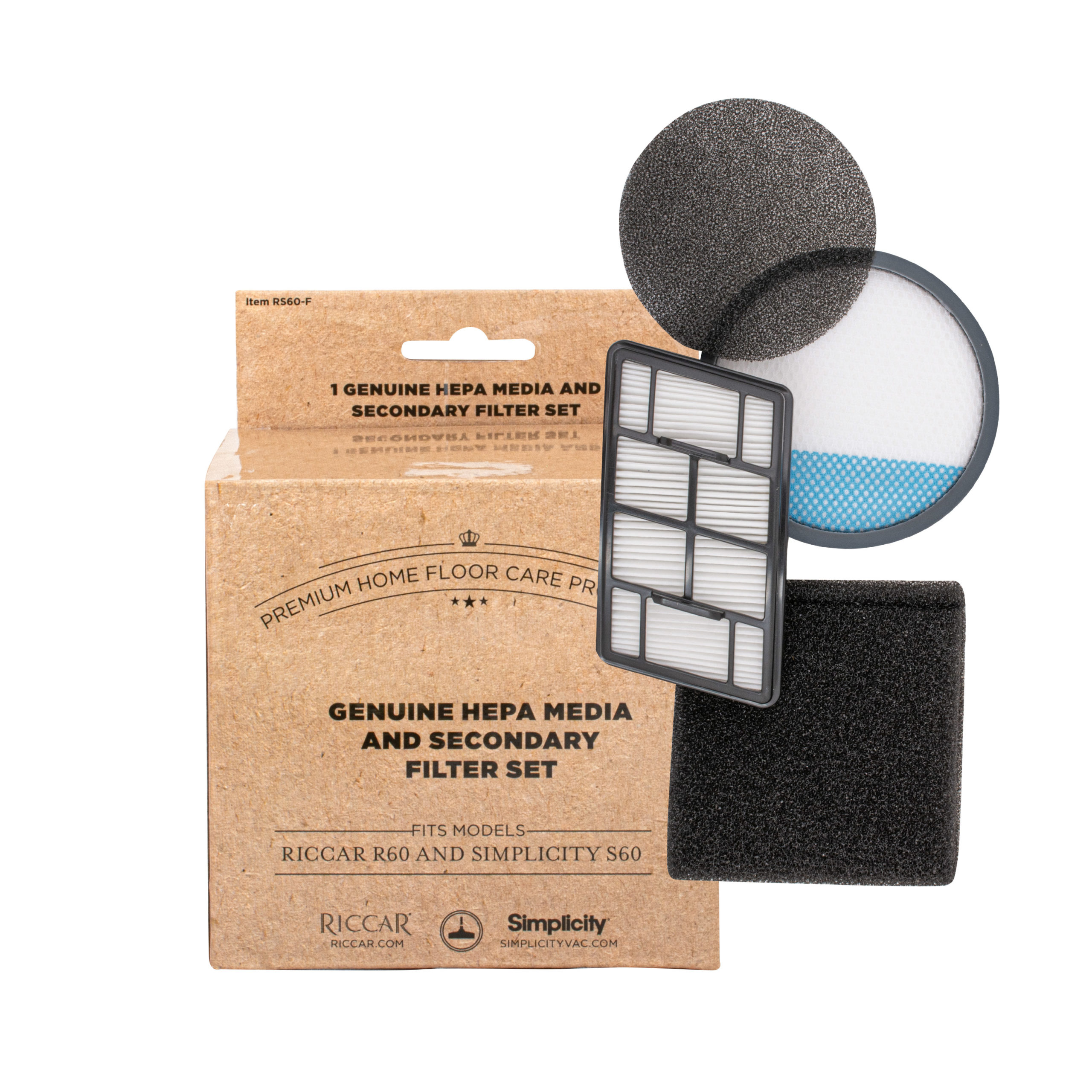 ENSEMBLE DE FILTRE RICCAR STICKVAC