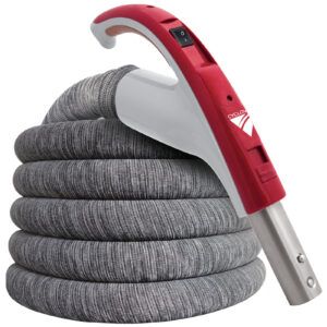 Cyclovac SoftTouch hose with handle 24V with button lock