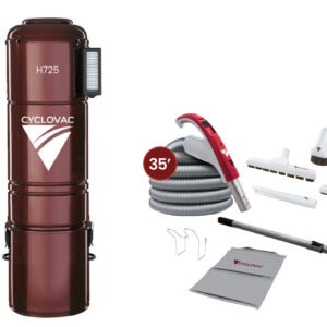 CYCLOVAC H725 SYSTÈME 35' ASPIRATEUR CENTRAL