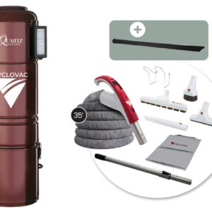 CYCLOVAC QUARTZ SYSTÈME ASPIRATEUR CENTRAL